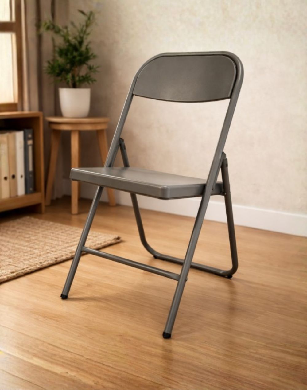 Silla metálica