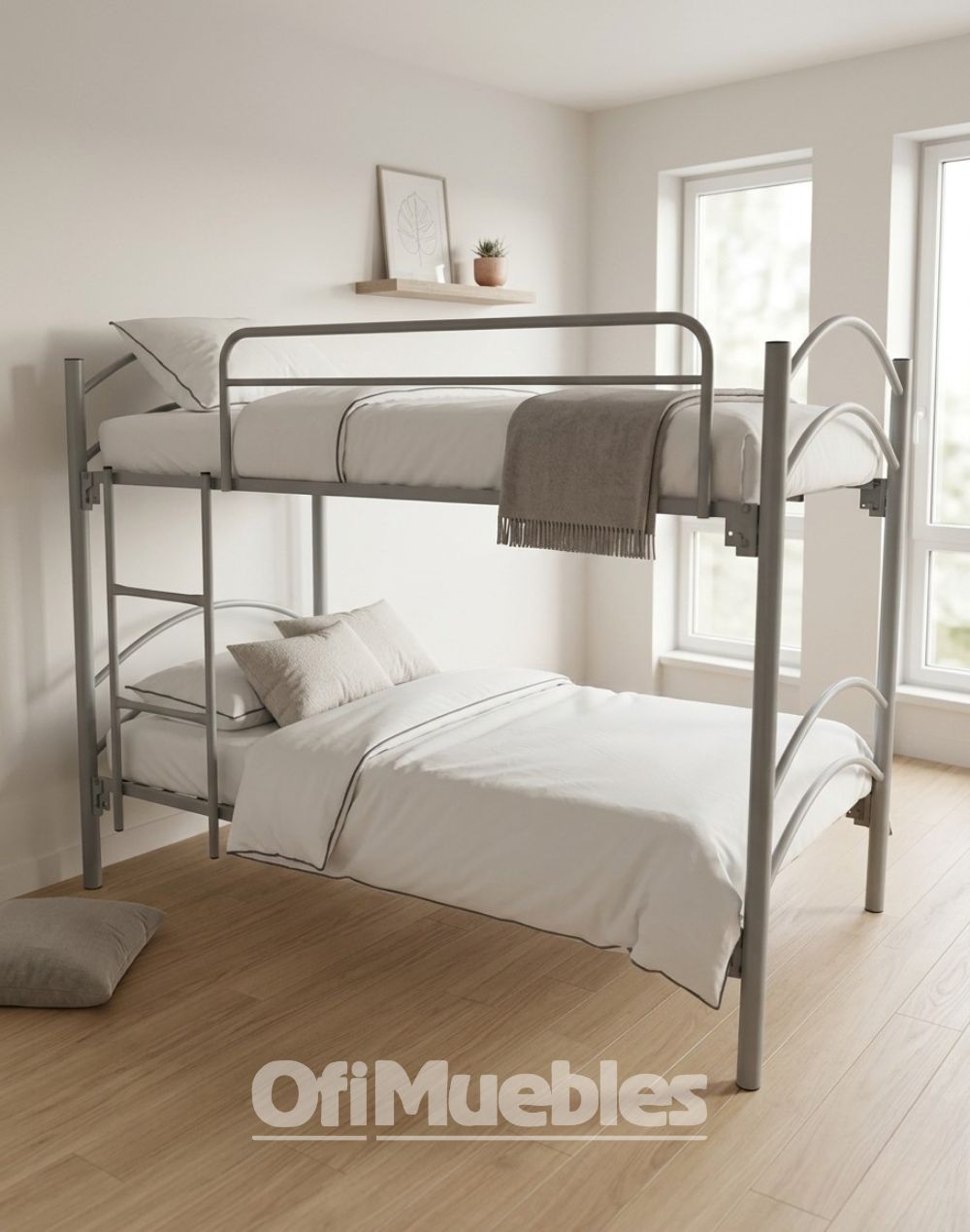 OfiMuebles Home Litera Metalica 2 IE/LIG - Image 1