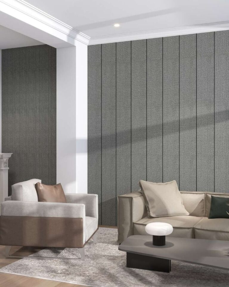 Panel Decorativo WPC tipo tela, liso tono Sidney Oxford