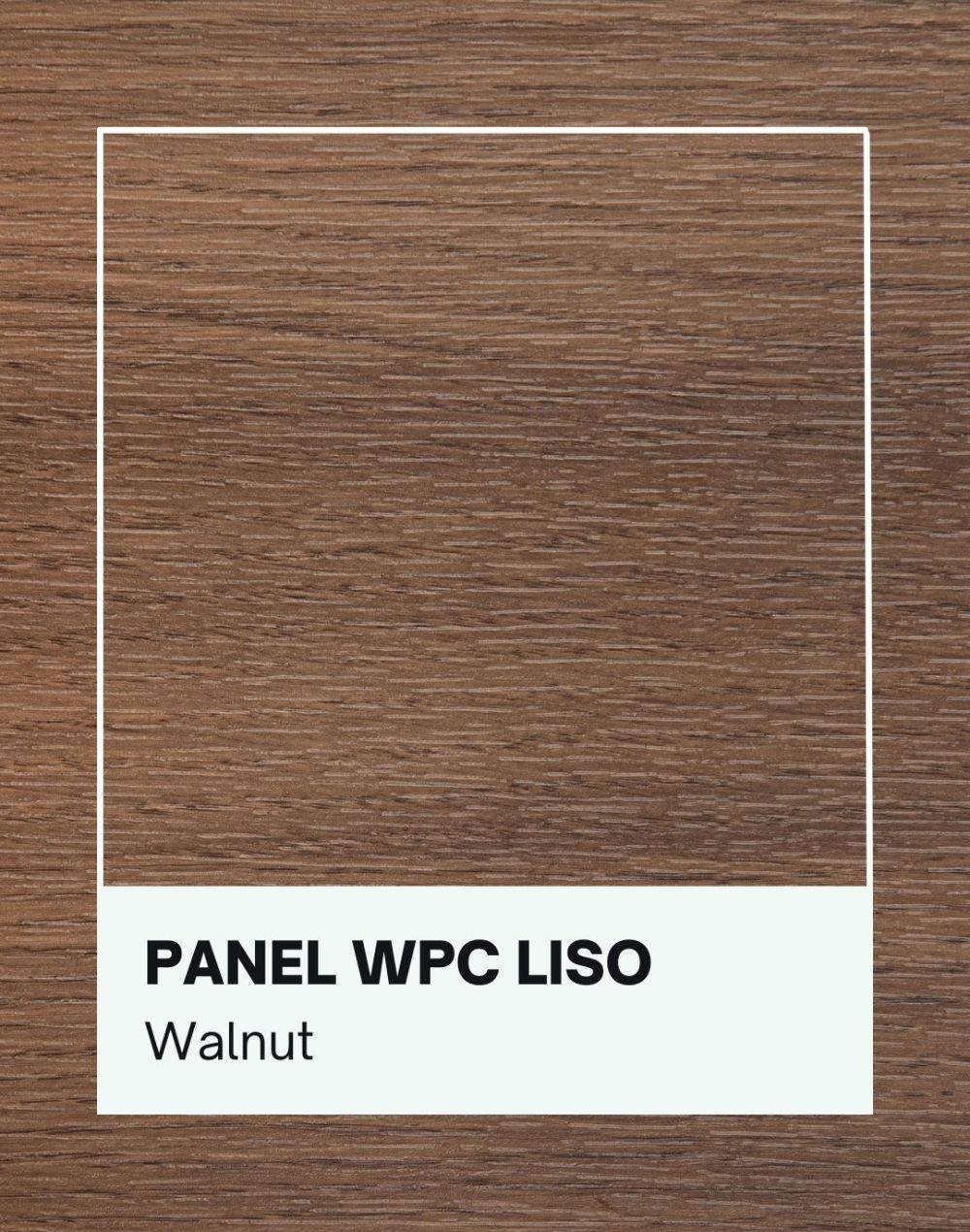 Panel-Liso-WPC-Walnut Walnut - Image 1