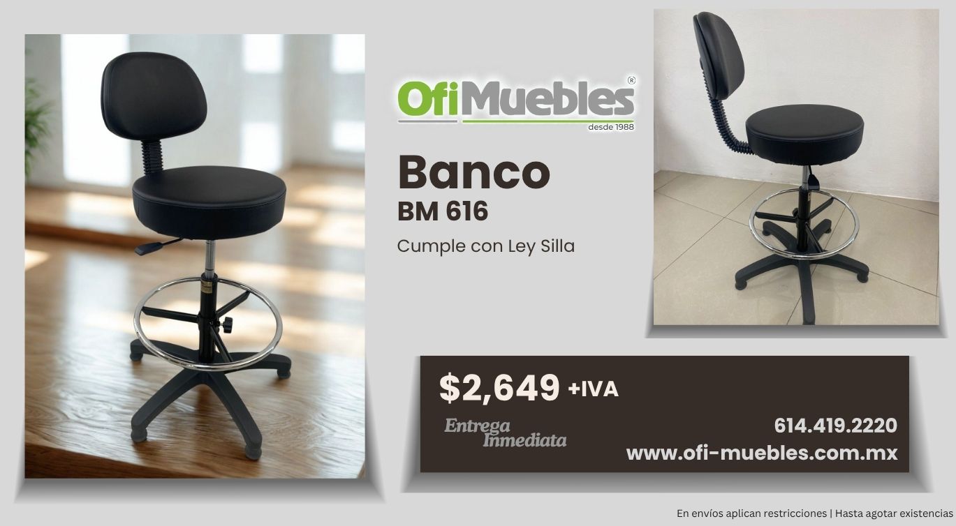 OfiMuebles Banco Ley Silla