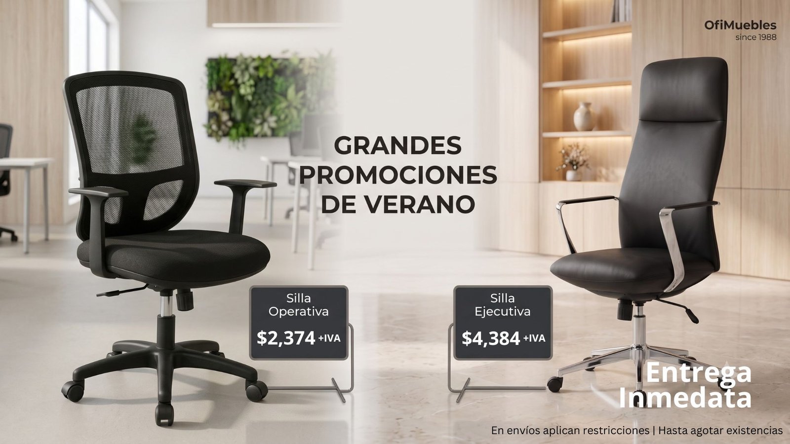 Portada OfiMuebles Promociones