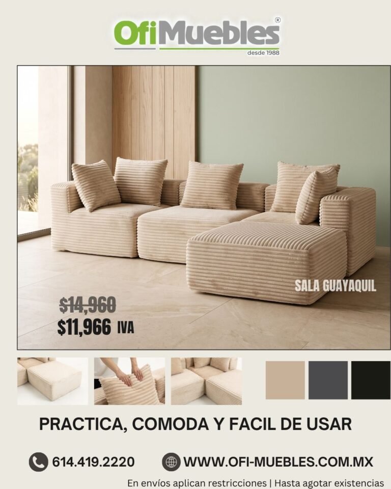 Pagina de inicio OfiMuebles Promociones Octubre 2