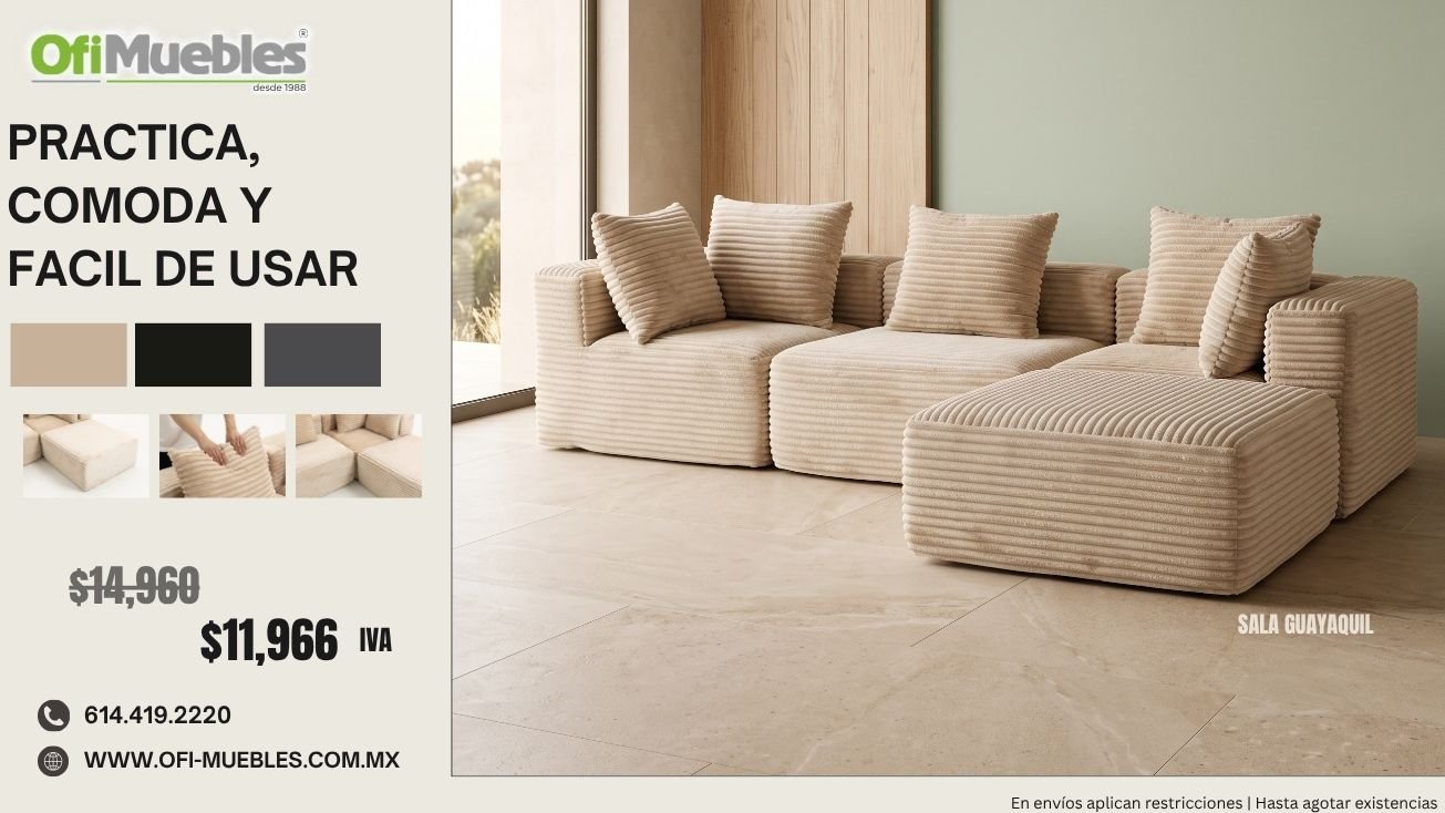 Pagina de inicio OfiMuebles Promociones Octubre